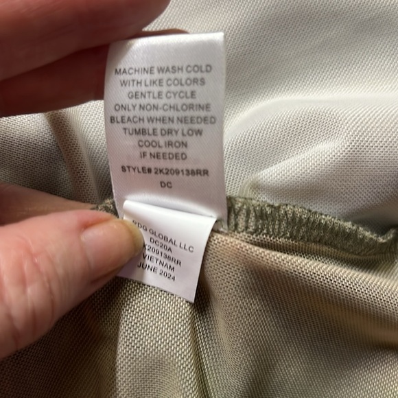 Mesh Printed Semi Sheer Blouse - Picture 5 of 5